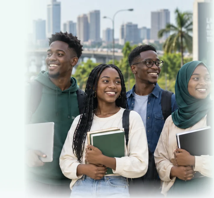 Students preparing for higher education in Lagos